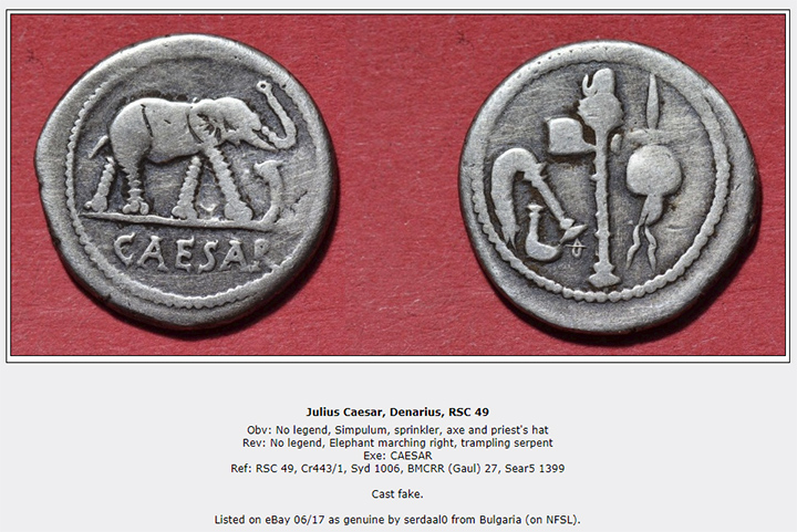 Julius-Caesar-Denarius